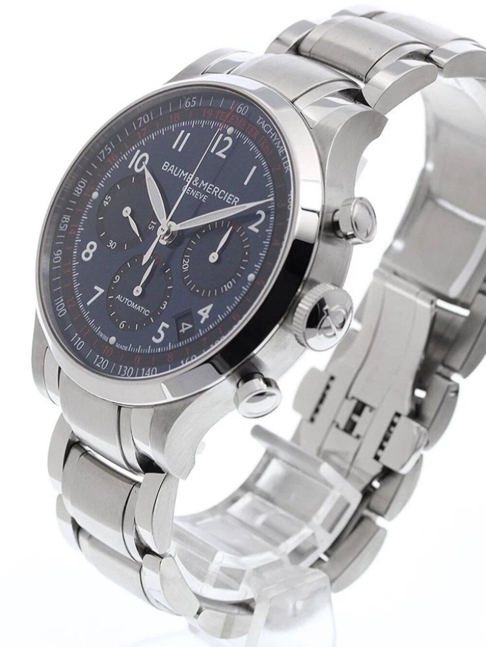 Baume & Mercier Cape Land M0A10066 Chronograph blue Dial Automatic Men's_973467